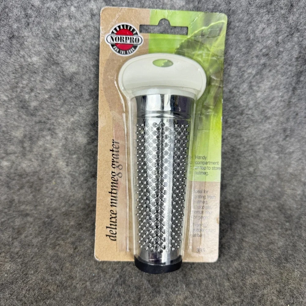 New Nutmeg Lemon‎ Choclate Garlic Cheese Ginger Small Fresh Zester Grater Deluxe
